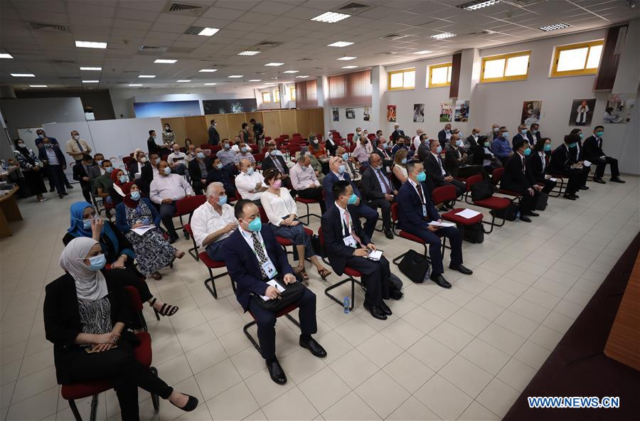 MIDEAST-RAMALLAH-COVID-19-CHINA-MEDICAL TEAM