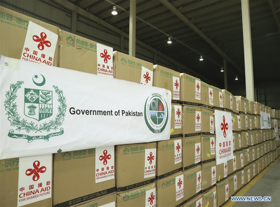PAKISTAN-ISLAMABAD-CHINA-MEDICAL SUPPLIES-DONATION-COVID-19
